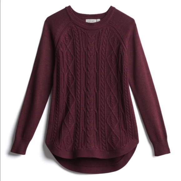 Tops - New Vonny Cable Knit Cotton Blend Pullover